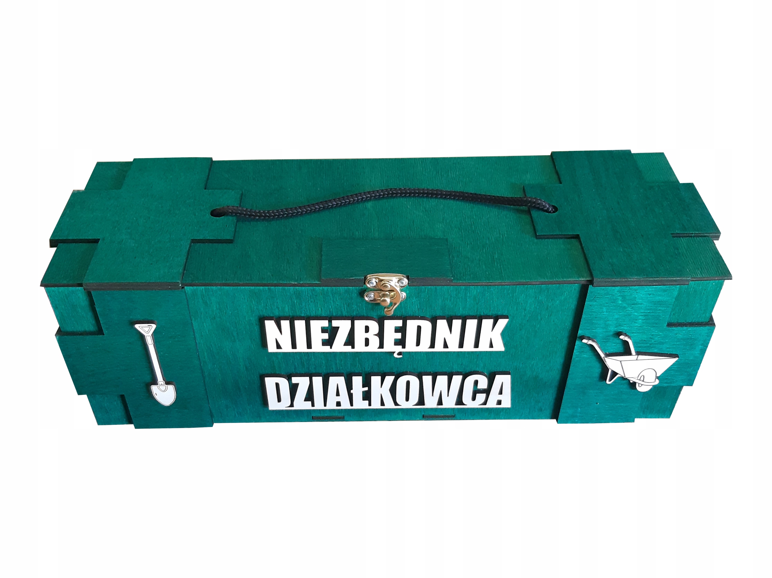 działkowiec na 40 50 60 urodziny skrzynka