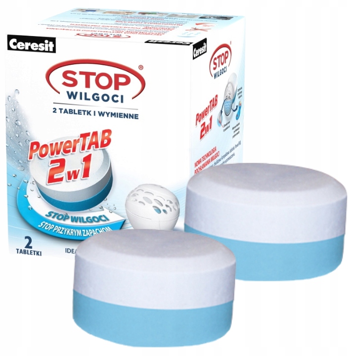 

Ceresit Stop Wilgoci Tabletki Neutral 2x300g