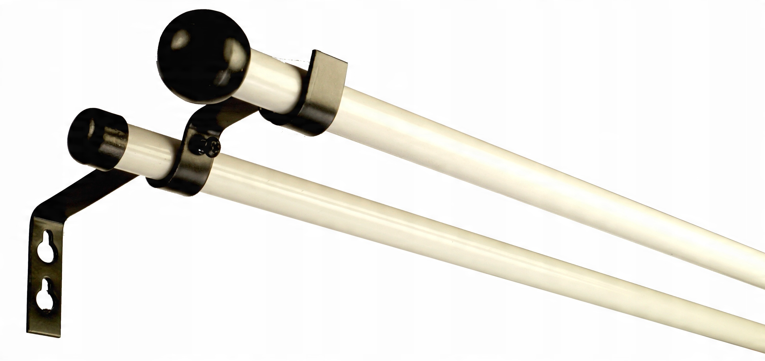 

Karnisz Pro metal fi16 podwójny 160 cm bez kółek