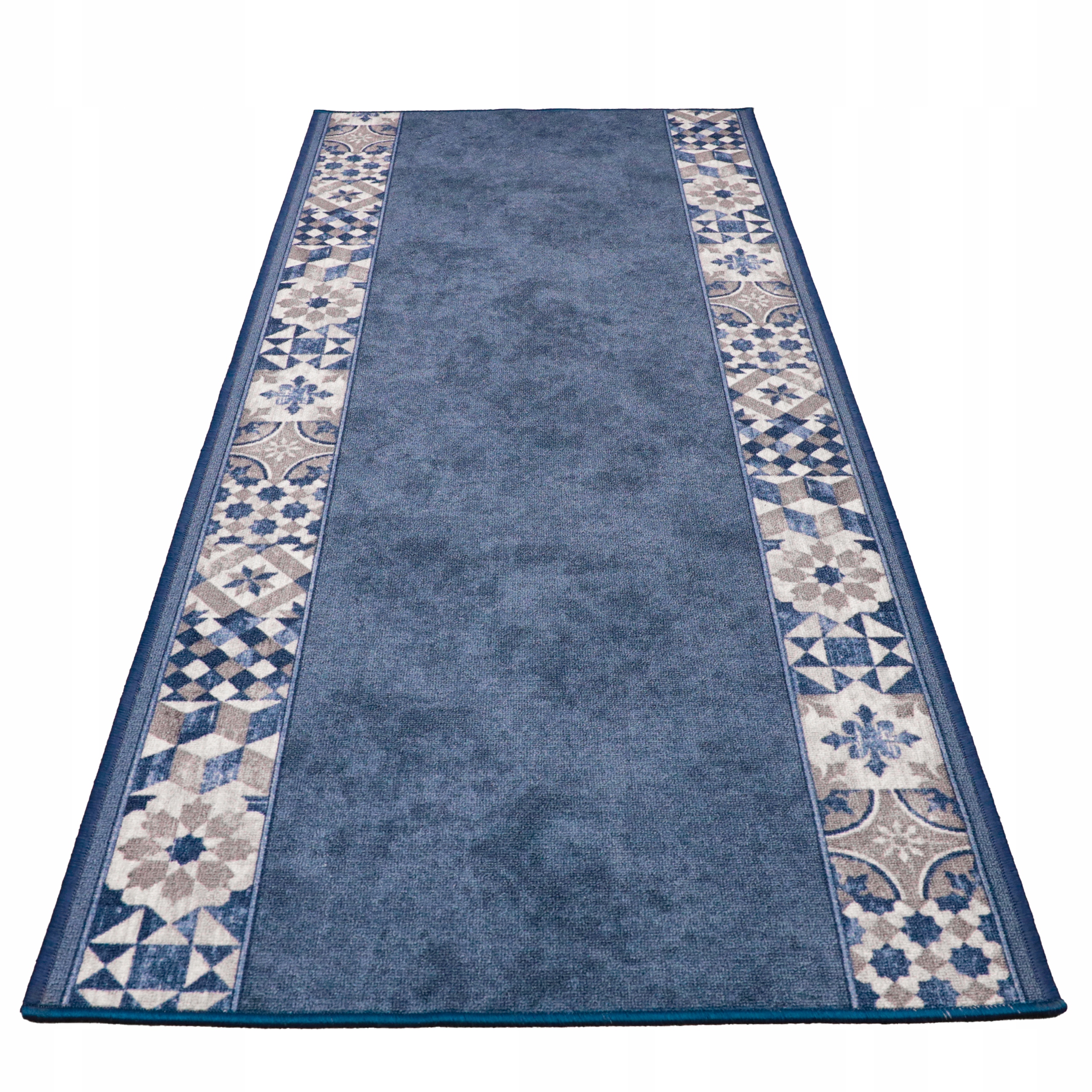 Koberec Loma Blue 80X200 CM Protiskluzový, Odolný Polyamid