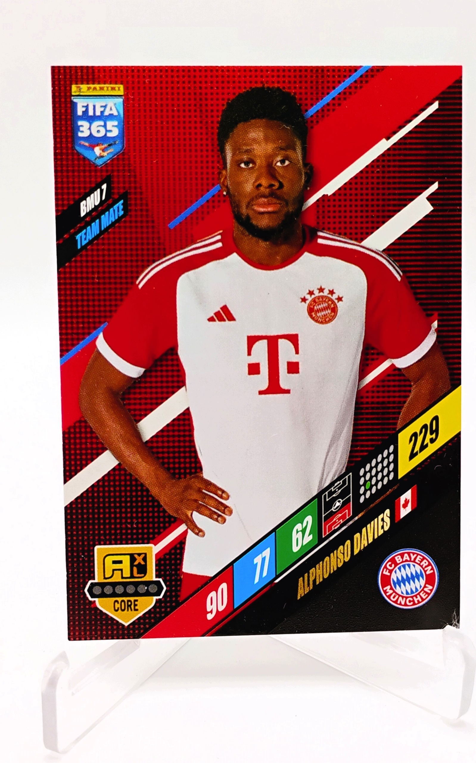 Panini Fifa 2024 Base Card BMU7 Alphonso Davies Bayern Munchen