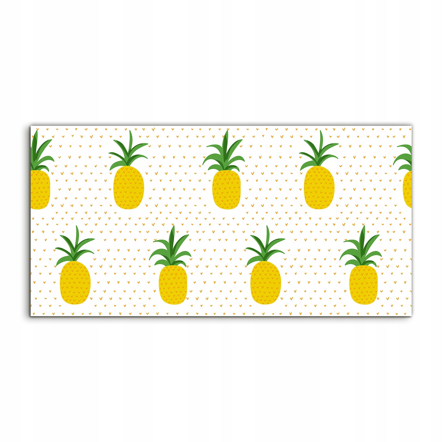 Akrylový fotoobraz 100x50 na stenu Ananás Ovocie Stena