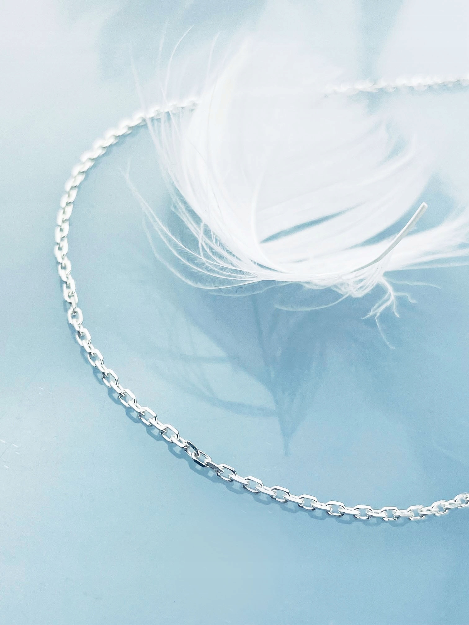 Stříbrný řetízek ankr rolo