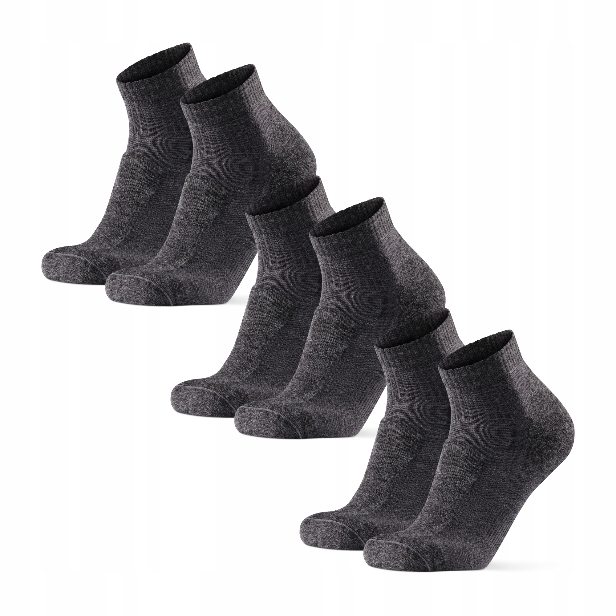Krótkie Skarpety Trekkingowe Merino Danish Endurance za Kostkę 3-pak 39-42