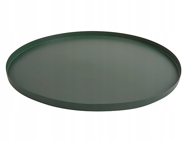 

Taca round metalowa zielona by pt,