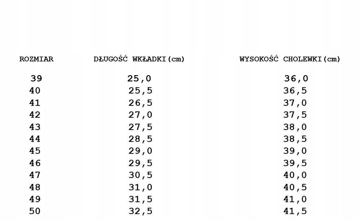 SUPER LEKKIE KALOSZE LEMIGO GRENLANDER 862-47 Rodzaj kalosze