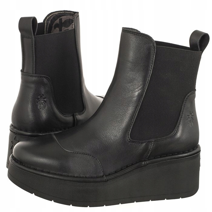 Dámské boty Fly London Hary Arkansas Černé P701256000