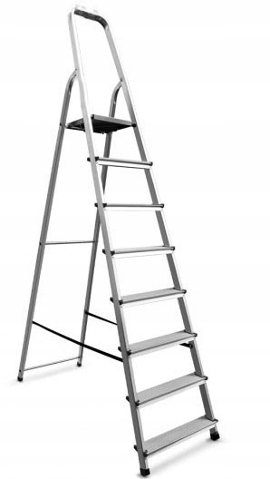 

Drabina Domowa Aluminiowa 4M Lekka Wytrzymała
