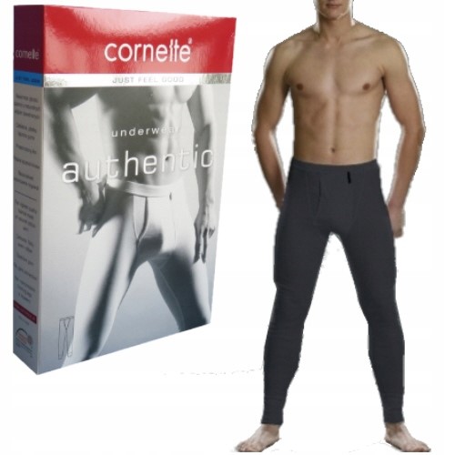 CORNETTE kalesony męskie authentic grafit XXL