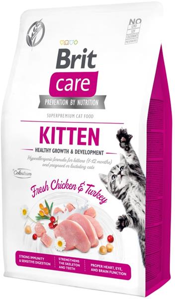 Levně Brit Care Cat Gf Kitten Healthy Growth & Development 2kg