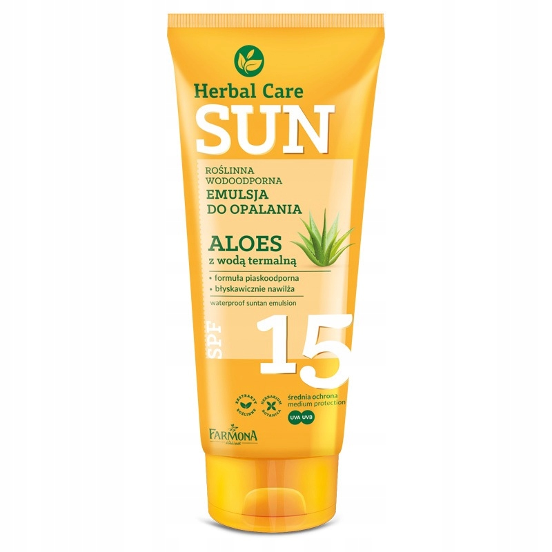 

Herbal Care Sun Wodoodporna emulsja SPF15
