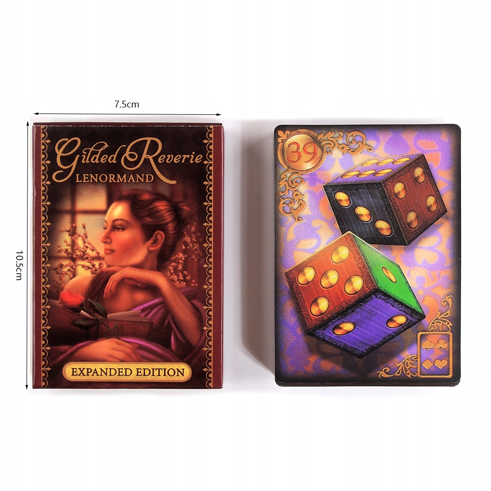 KARTY DO GRY TAROTA GILDED REVERIE LENORMAND ORACLE ZESTAW 47 KART EAN (GTIN) 699669966996