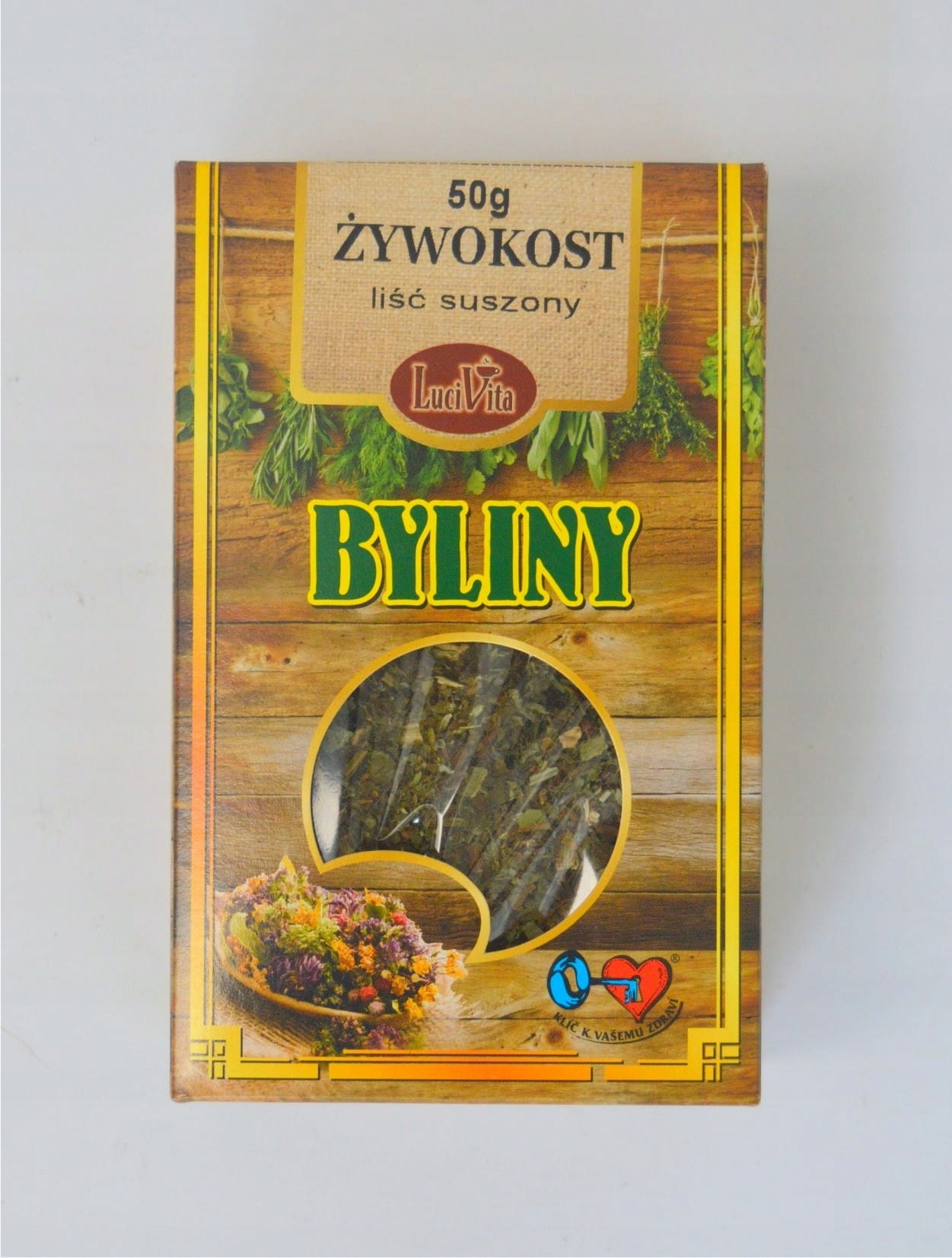 Żywokost lekarski liść suszony 50g