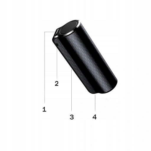 PROFESJONALNY PODSŁUCH PLUSKWA MINI DYKTAFON SZPIEGOWSKI 32GB + SŁUCHAWKI Kolor czarny