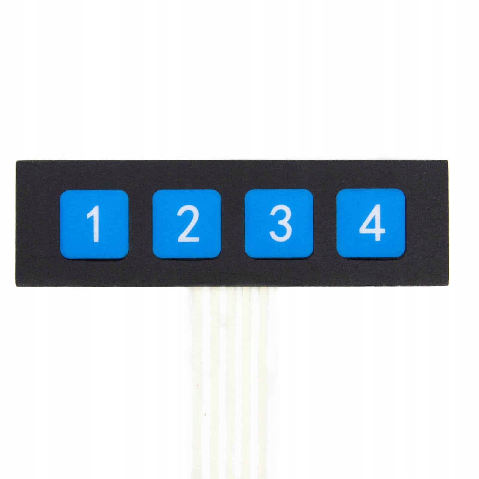 

Klawiatura membranowa 1x4, 4 przyciski Arduino