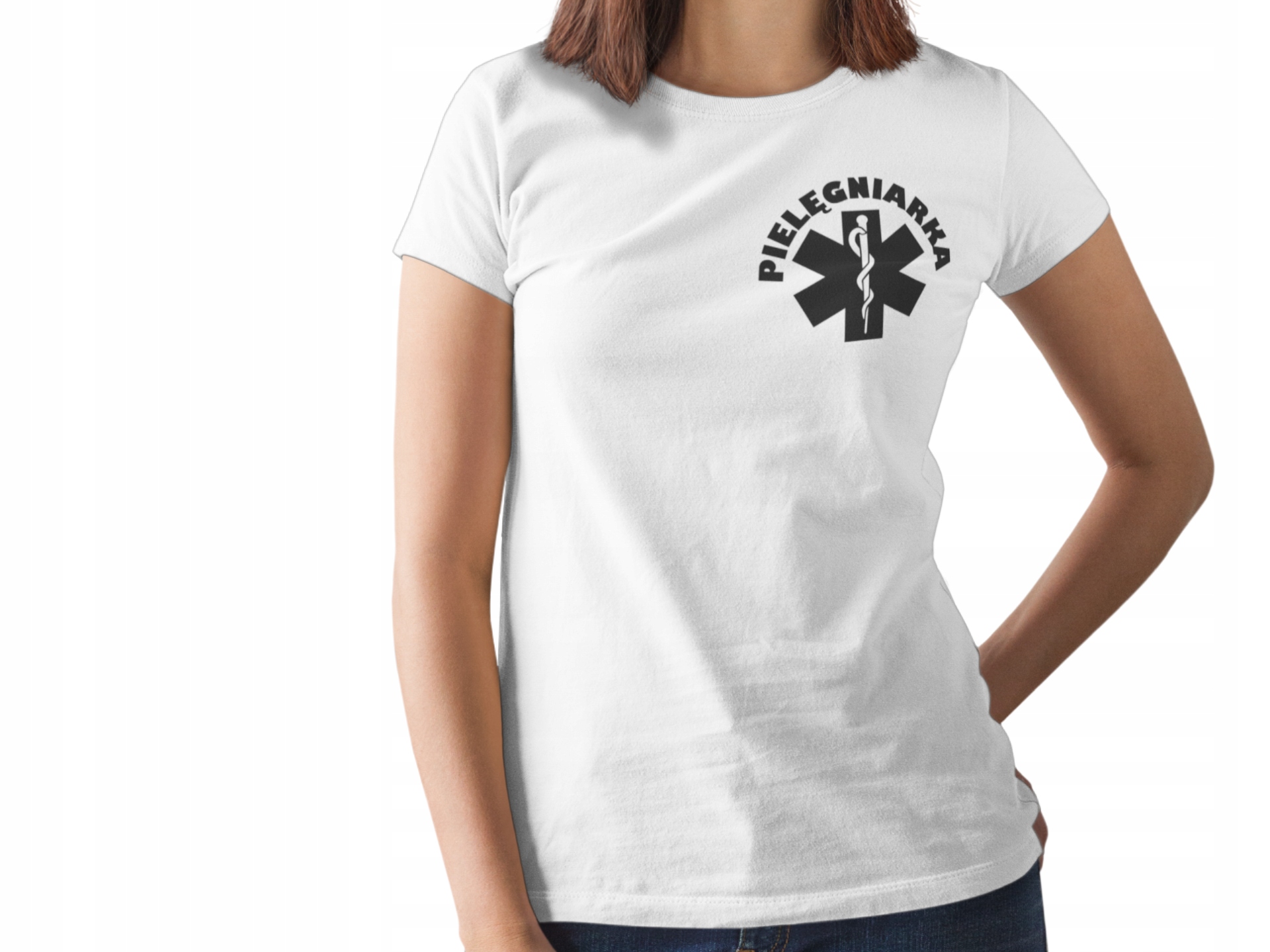 

Koszulka Damska Dla Pielęgniarki Pielęgniarka Hit