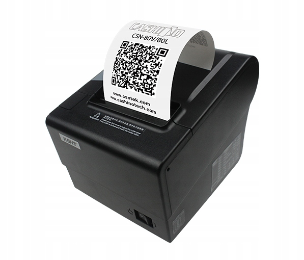 Stolná termotlačiareň účteniek Cashino CSN-80V Lan Usb, rolka 80mm, 120mm/s