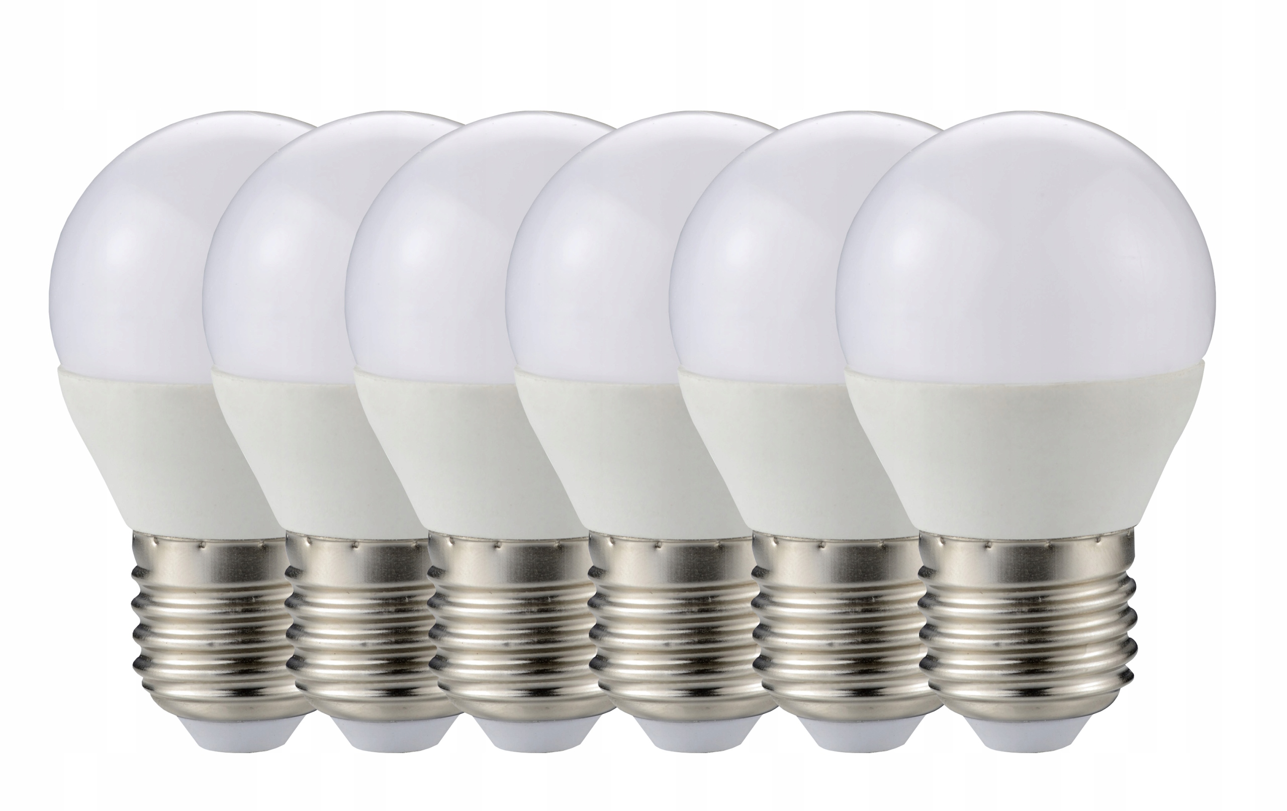 

Zestaw 6x żarówka Led E27 G45 8W kulka ciepła