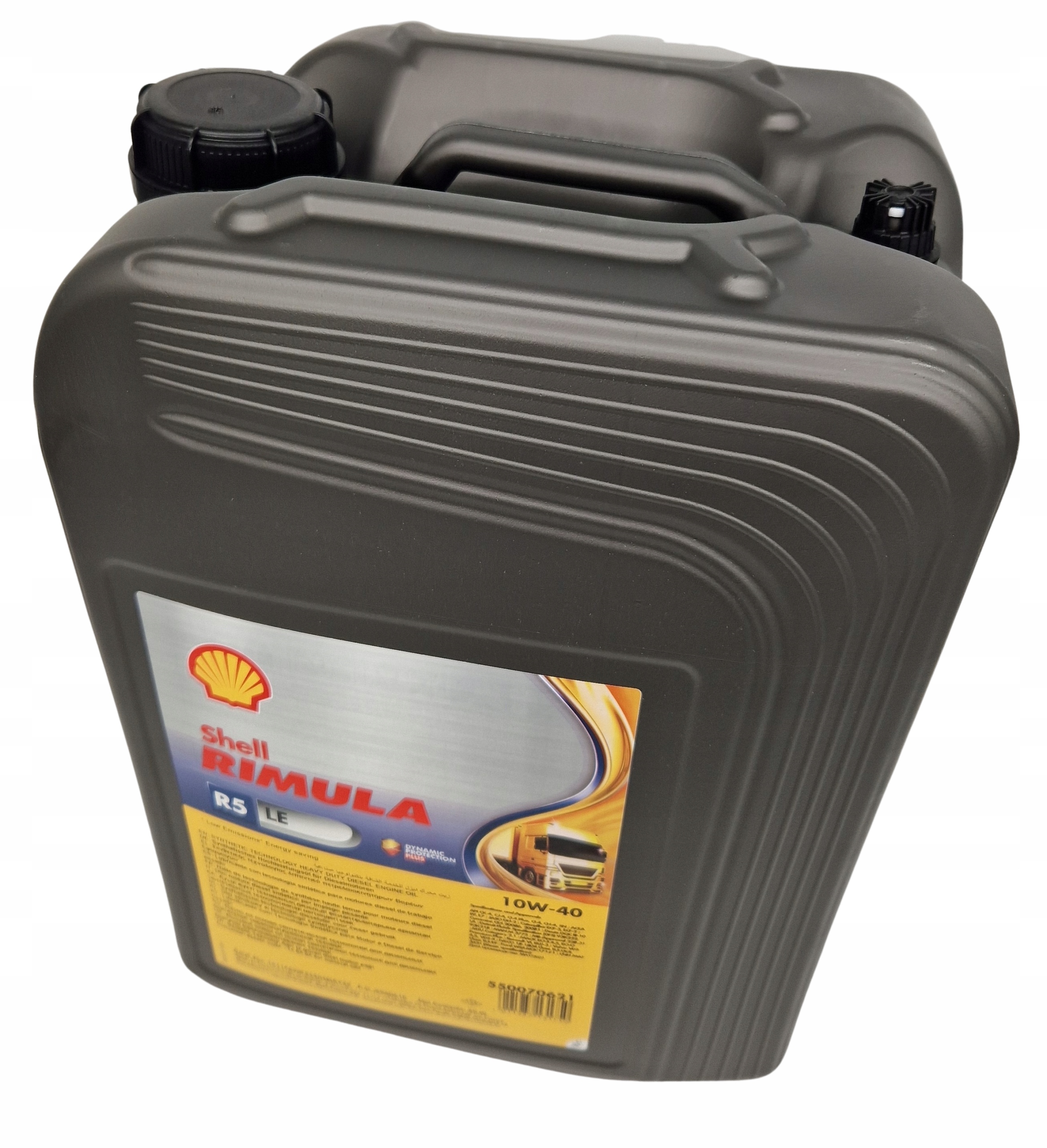 Shell Rimula R5 LE 10w40 20L Low Saps VDS 4 E9 E7 NOWE OPAKOWANIE 2023 Stan opakowania oryginalne