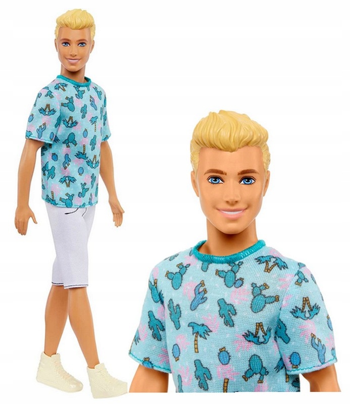 

Lalka Barbie Fashionistas Stylowy Ken Nr 211 HJT10