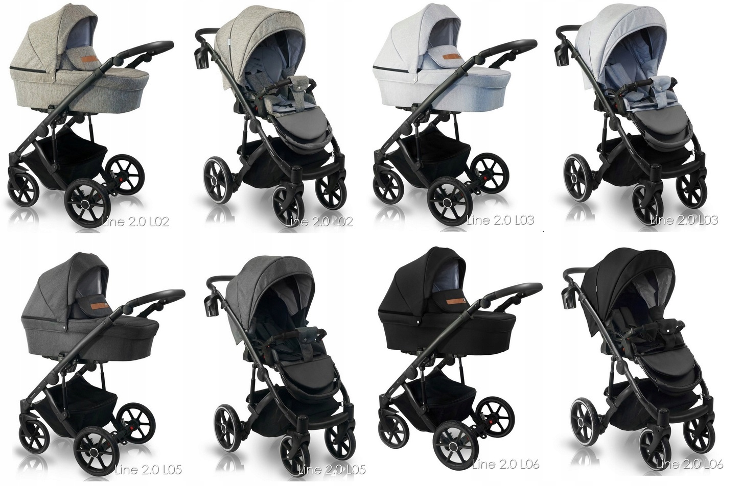 BEXA LINE 2.0 wózek 3w1 Cybex Aton 5 Kod producenta BEXA LINE 2.0 CA53