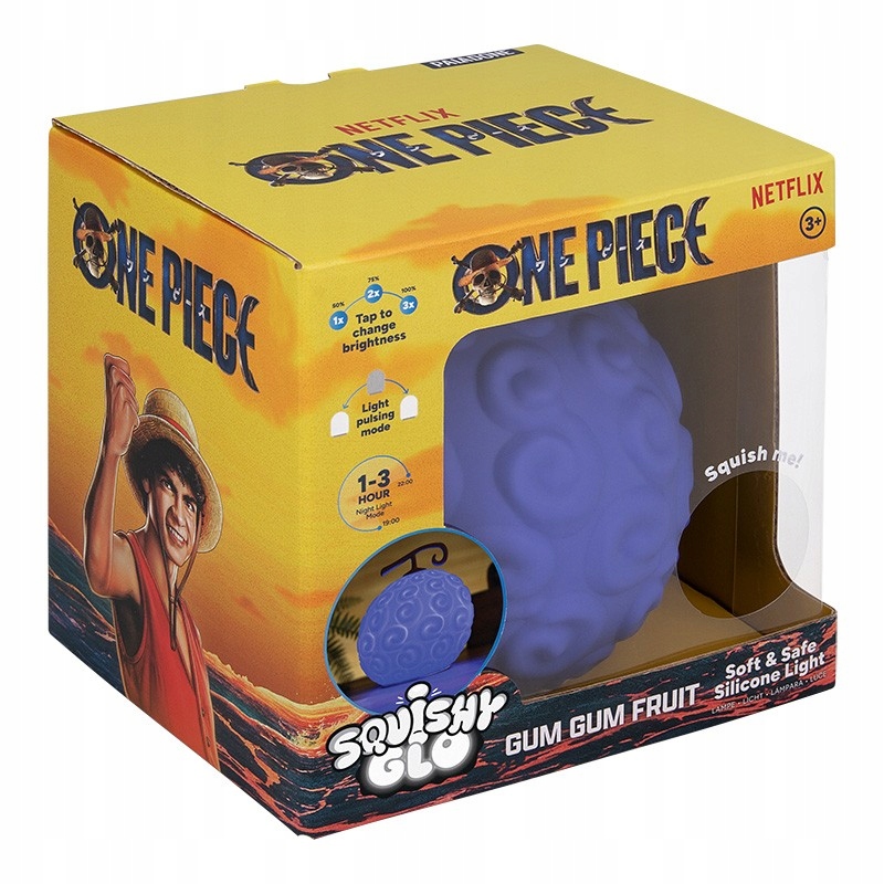 One Piece světlo SquishyGlo silikonové