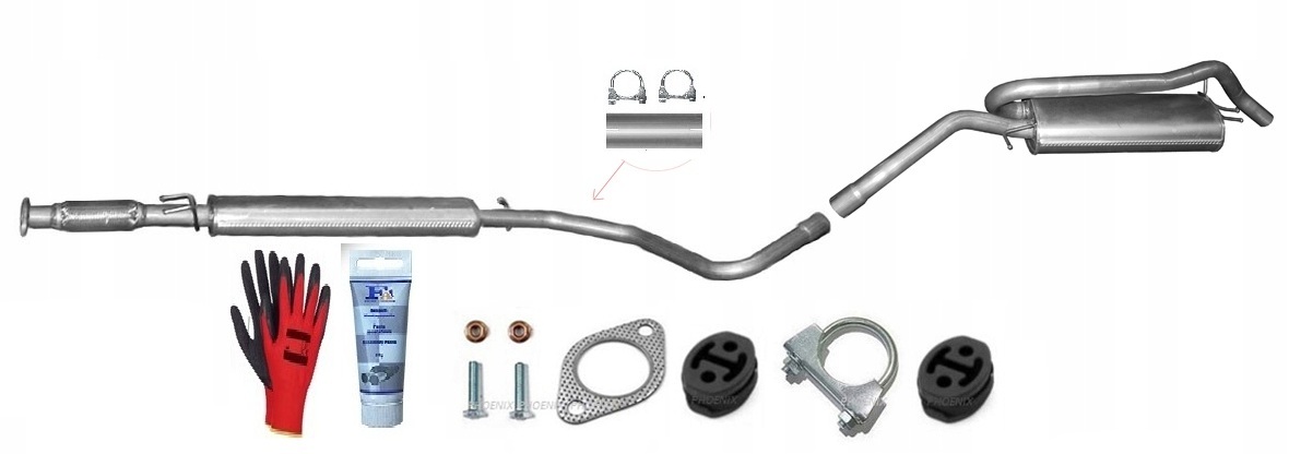 Fiat Stilo 1.8 (2003-2008) Kombi Tlumič Koncový bonus