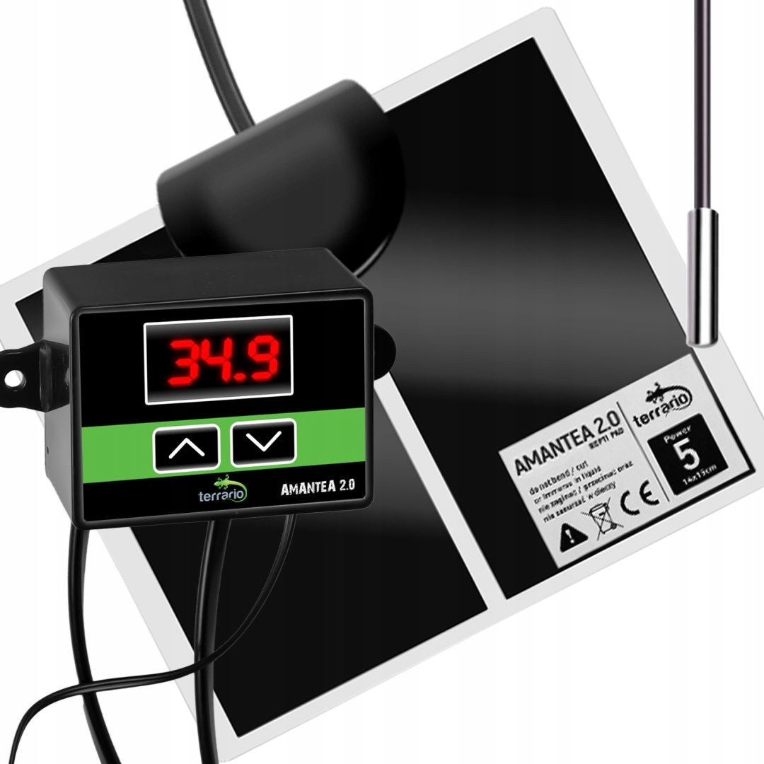 Terrario Amantea 2.0 5W – vyhřívací podložka s termostatem
