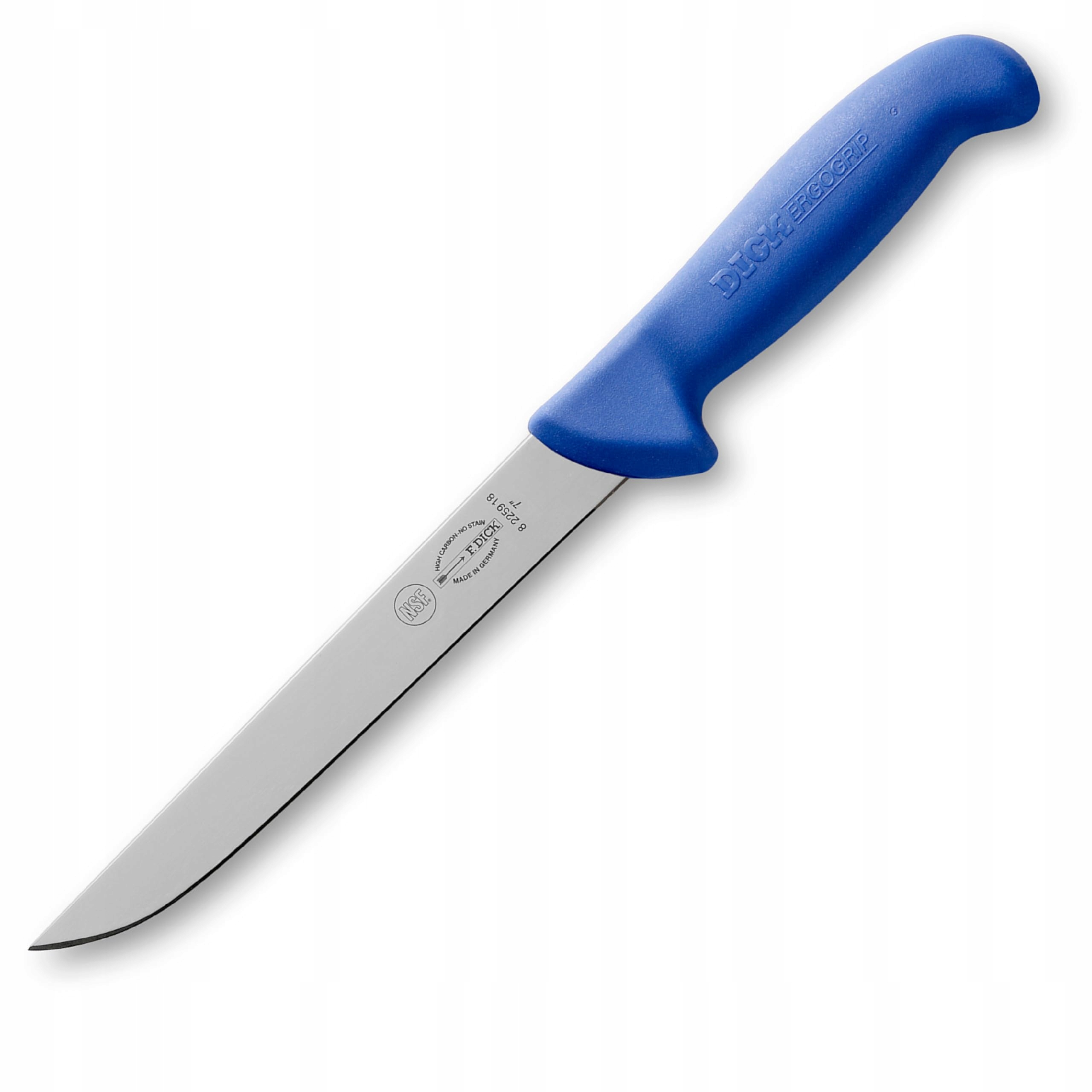 Nůž Široký 18 CM Pevný Žlutý Dick Profesionální