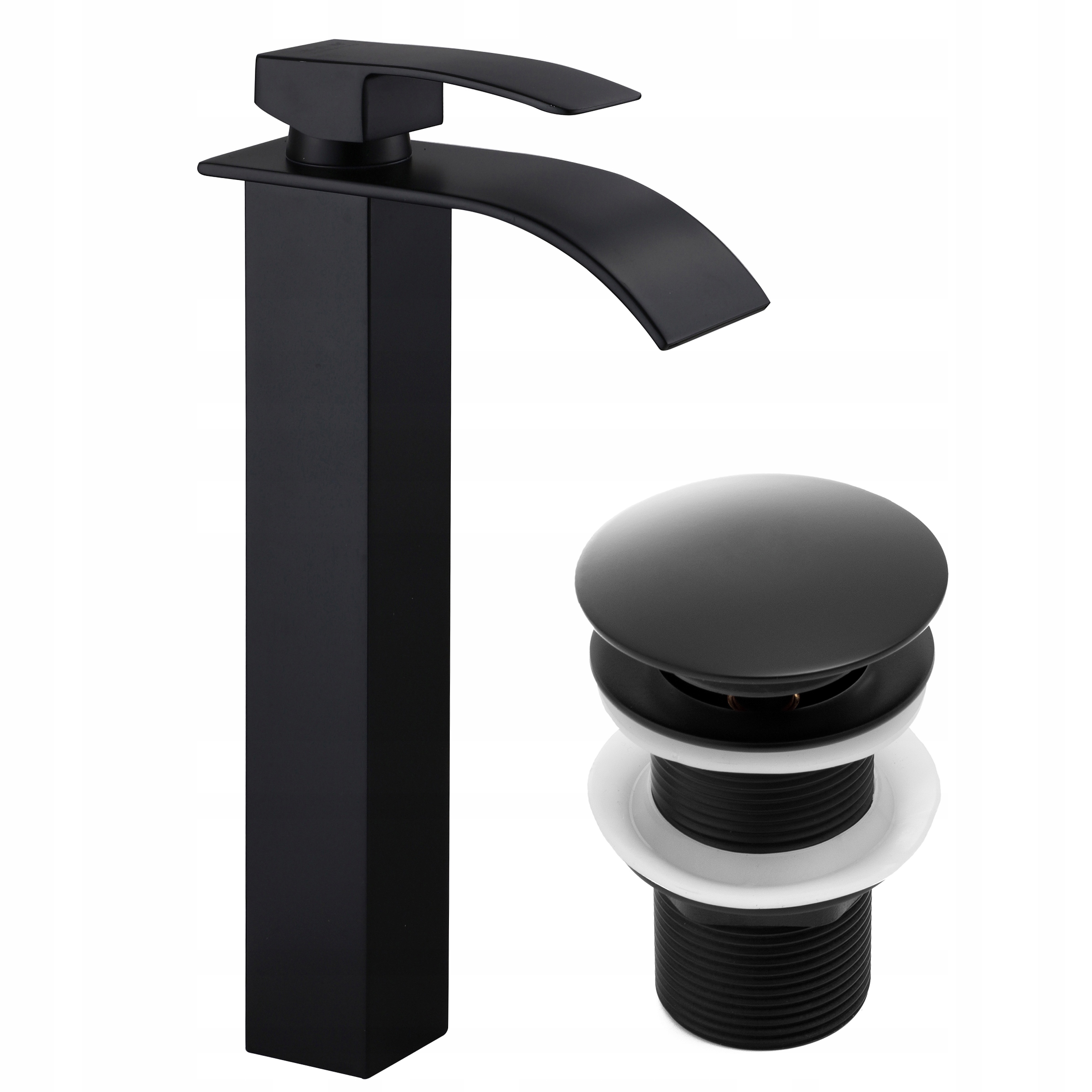 

Zestaw Do Umywalki Bateria Korek Click Clak mat