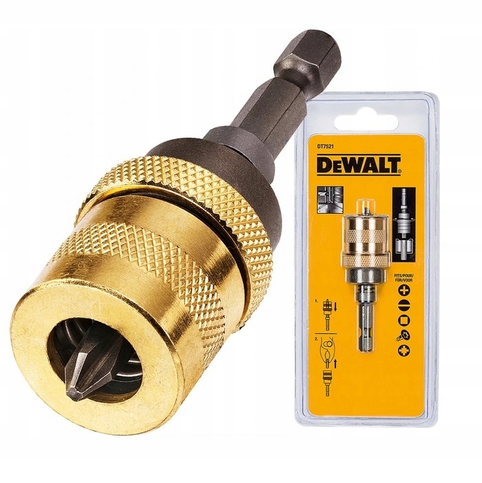 

Dewalt Bit Adapter PH2 G/k z ogranicznikiem DT7521