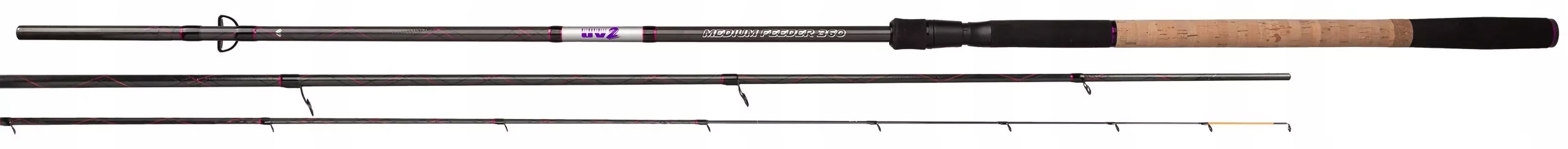 Wędka Mikado Uv II Medium Feeder 3.45m 90g 3+5 sec