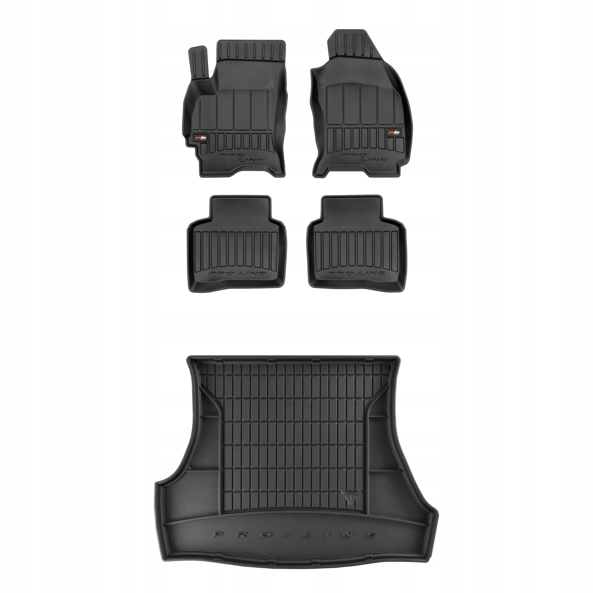 Sada gumových kobercov a rohoží pre Ford Mondeo III 2000-2007