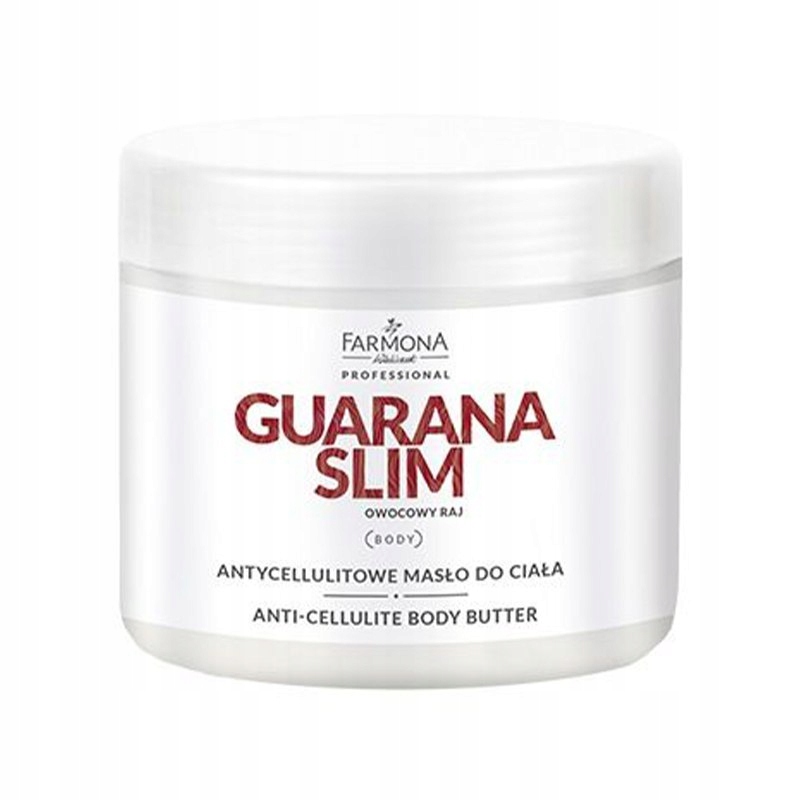 FARMONA GUARANA SLIM ANTYCELLULITOWE MASŁO DO CIAŁ