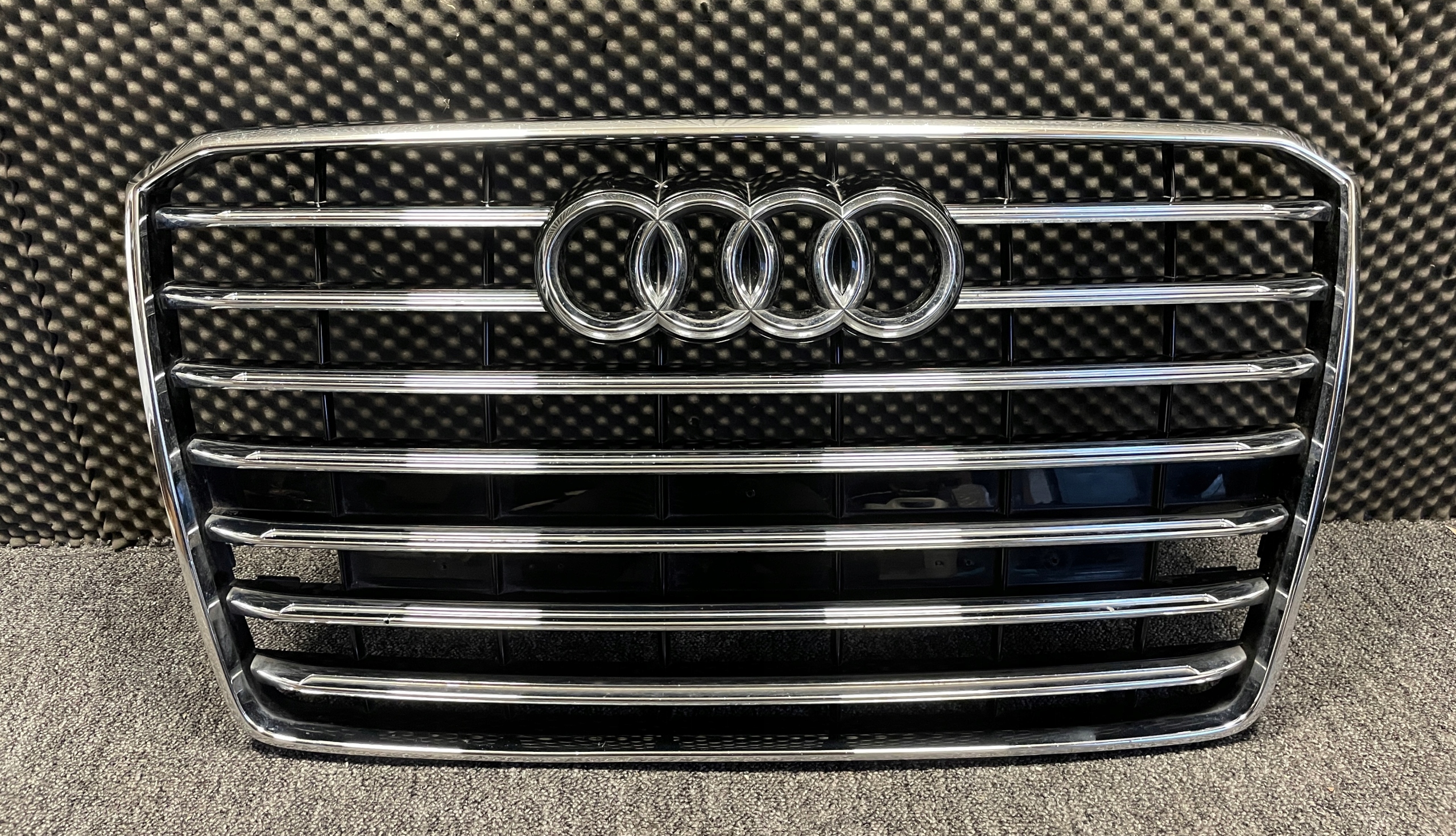 Audi A8 Kühlergrill FRONTGRILL Kühlergitter 4H0853651 - Thumbnail 1