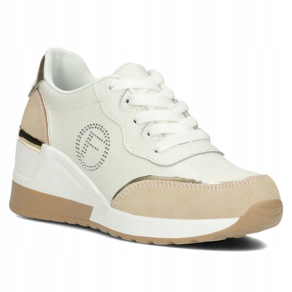 Sneakersy damskie na koturnie Filippo DP4660 39