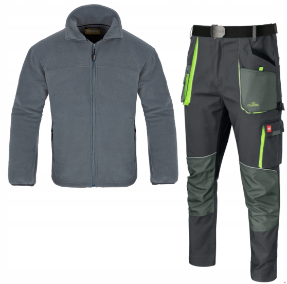 Elastické pracovní kalhoty Set Bozp Stretch spandex Polar 46
