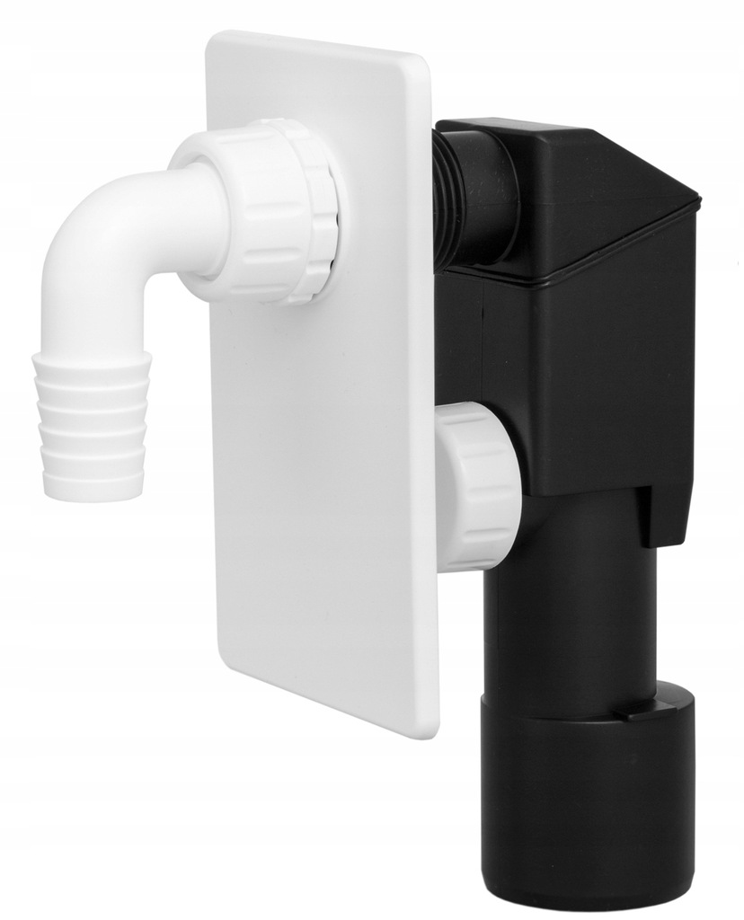 Syfon pralkowy podtynkowy Bonomini Biały 40mm