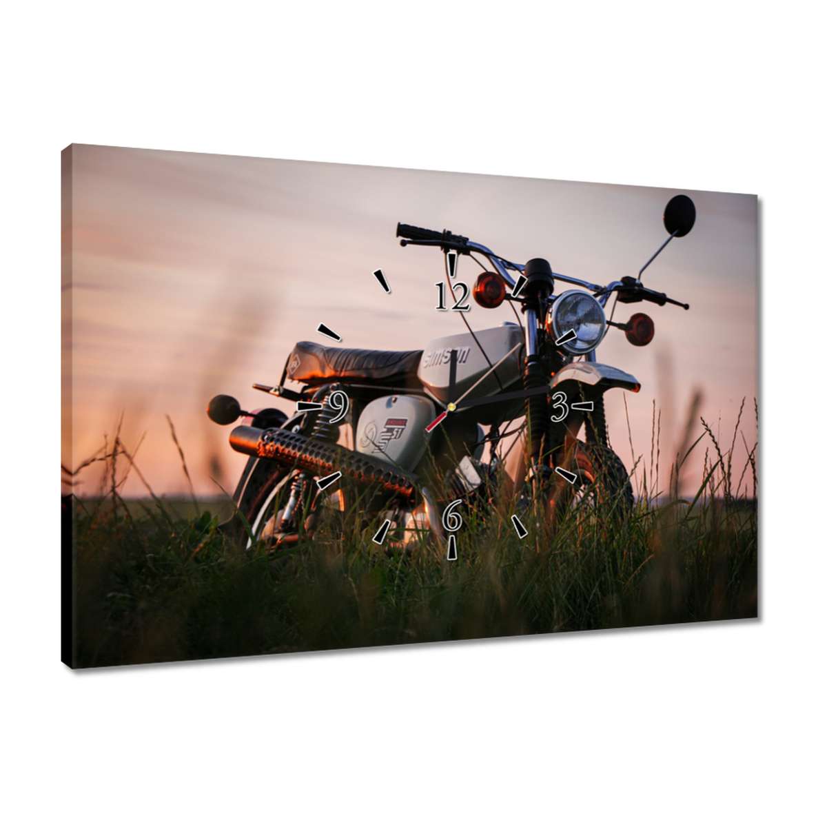Hodiny 60x40 Simson S51 Enduro