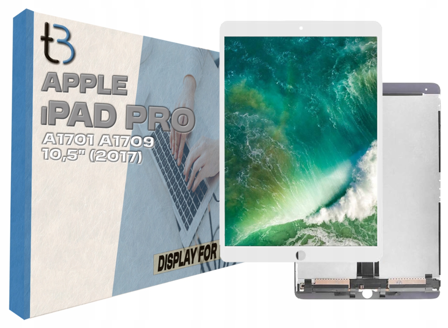 Originální displej s dotykem Apple iPad Pro 10.5" A1701 A1709 Bílý
