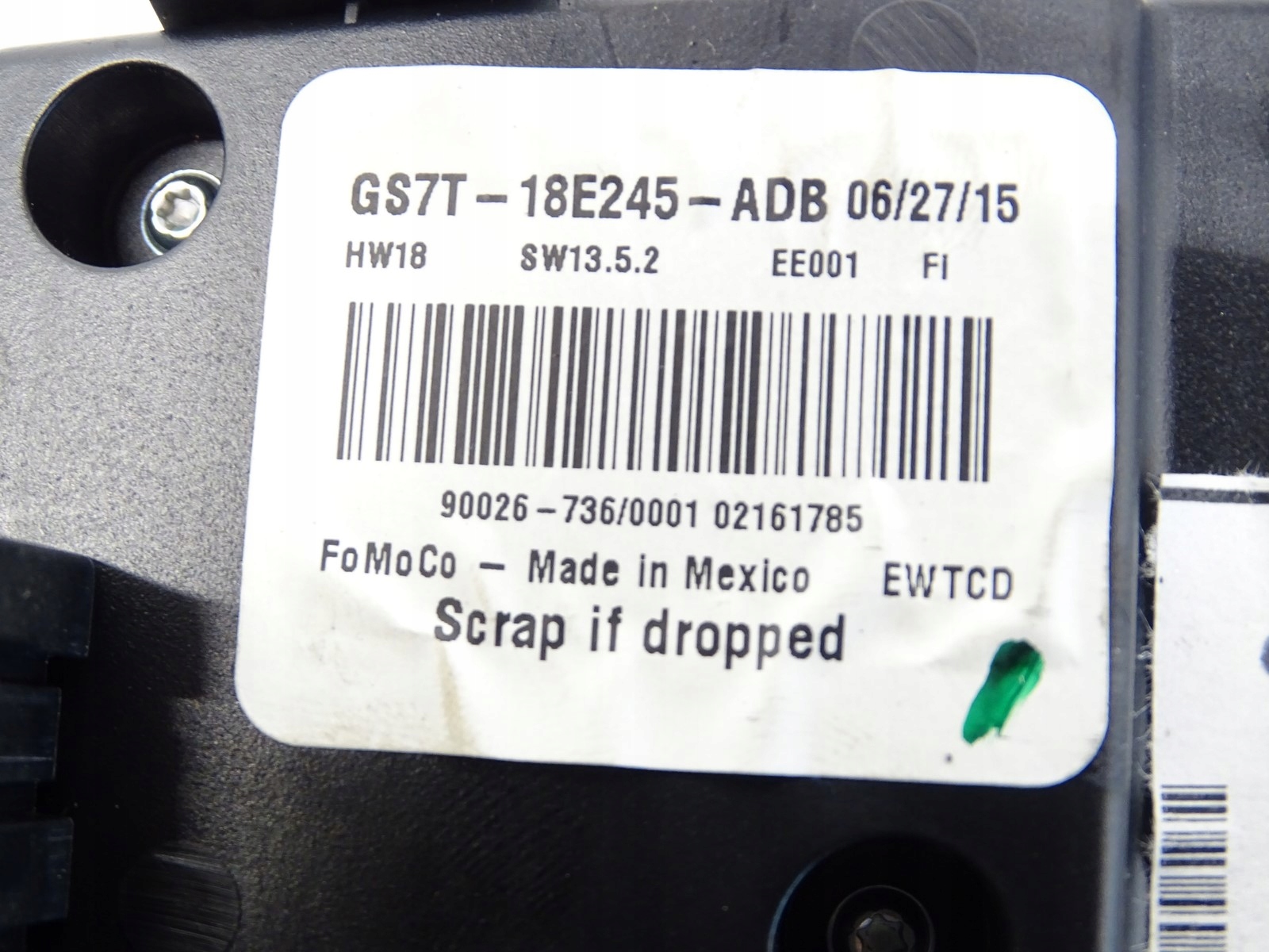 Boîte Unite commande clima FORD MONDEO MK5 GS7T-18E245-ADB