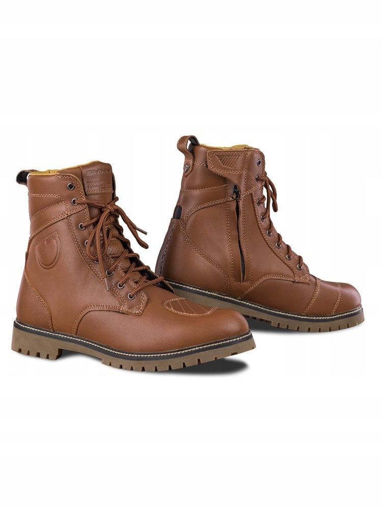 Buty motocyklowe Shima Thomson brązowe 45