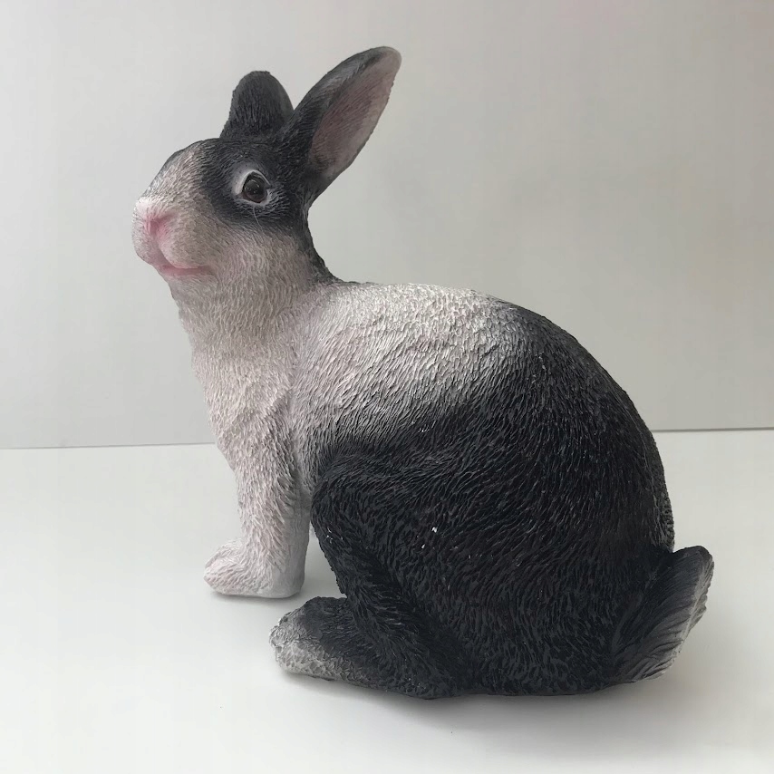 Figurka ogrodowa KRÓLIK ZAJĄC 21,5 cm JAK ŻYWY