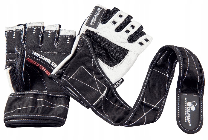 OLIMP RĘKAWICE TRENINGOWE COMPETITION WHITE XL