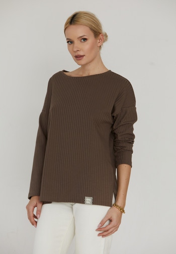 Pruhovaná halenka Grenoble XL/XXL Mefemi