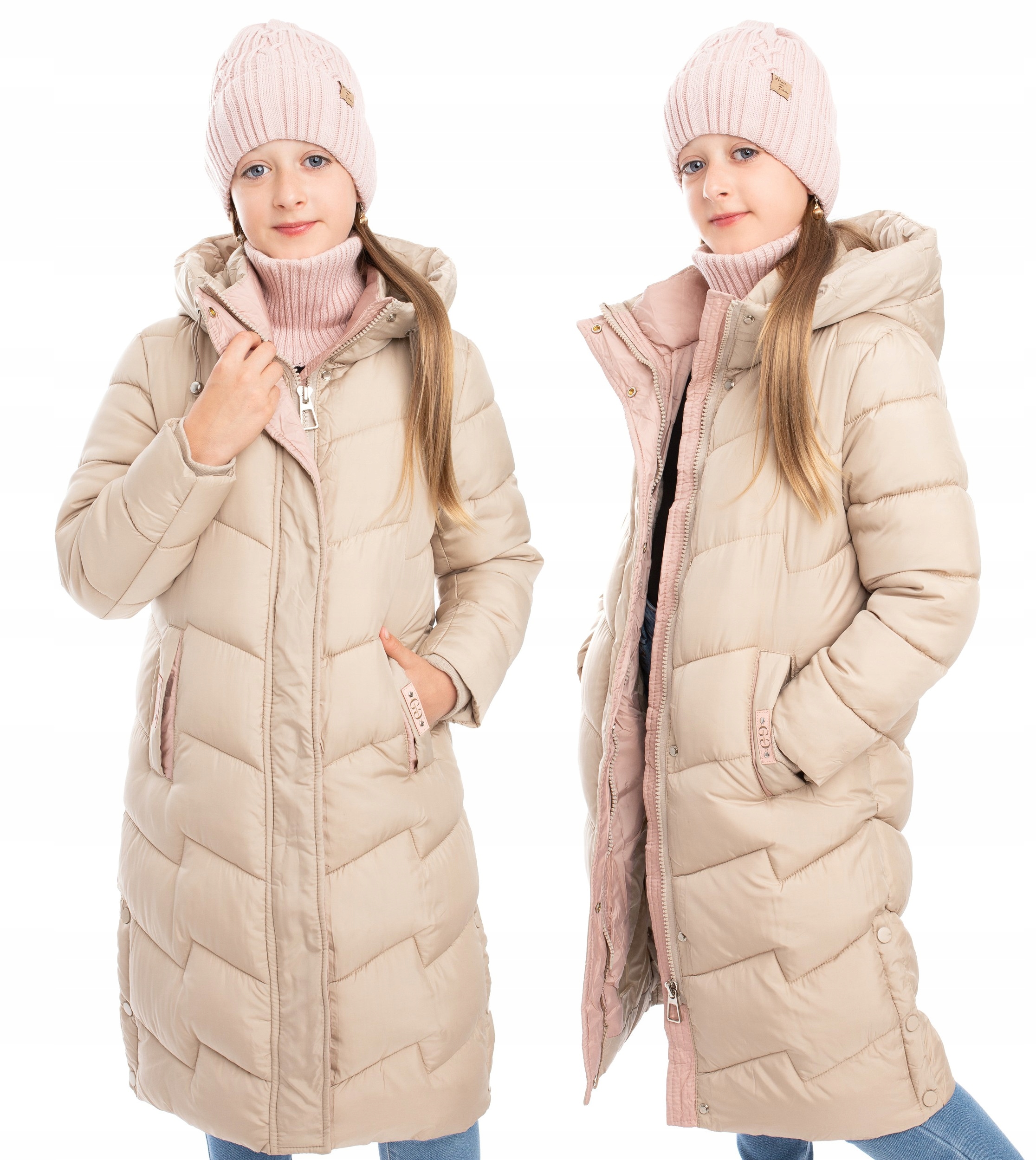 Kurtka ZIMOWA PŁASZCZ *Paloma* Młodzieżowa r. 164 cm Marka Picco