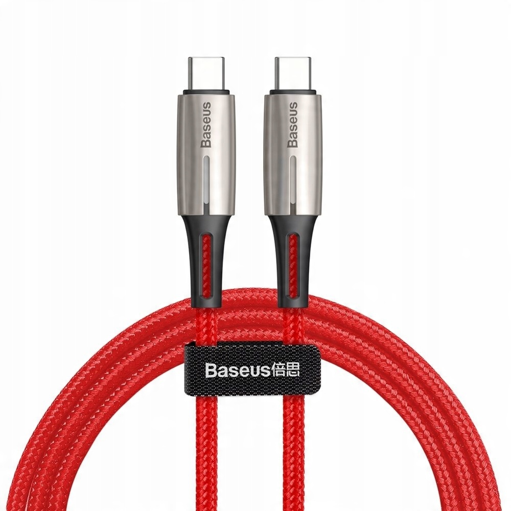 

Kabel Baseus Usb Typ-C / Usb Typ-C 1m czerwony