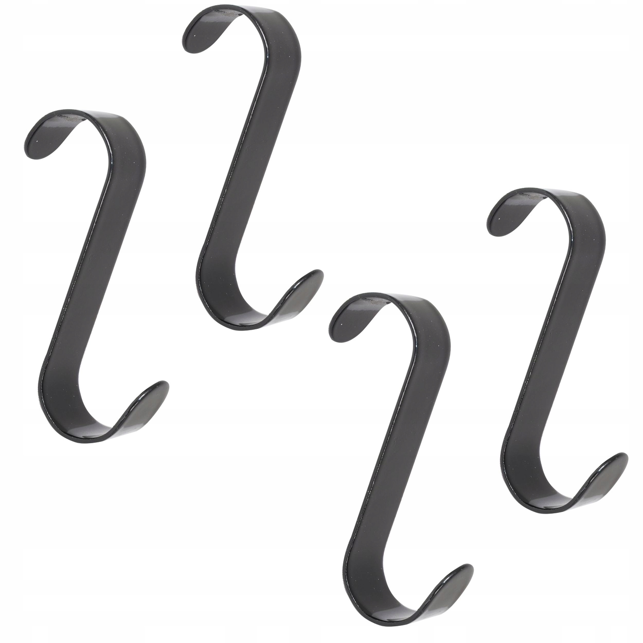 

4 x Wieszak Haczyk zawieszany grzejnik Czarny stal