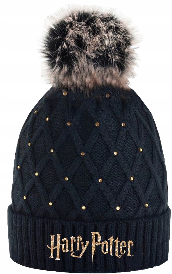 

Czapka Zimowa Harry Potter 52-54 ciepła Pompon