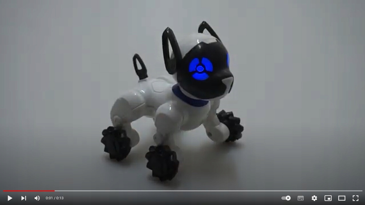 PIES KOSMICZNY ROBOT 13 CM MÓWI PO POLSKU EAN (GTIN) 5902447024722